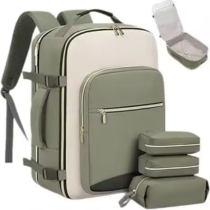 Nueva Mochila <span class=keywords><strong>de</strong></span> Viaje Impermeable Unisex <span class=keywords><strong>de</strong></span> Gran Capacidad, para Laptop, con Cubos <span class=keywords><strong>de</strong></span> Embalaje, Aprobada para Vuelo, como Equipaje <span class=keywords><strong>de</strong></span> Mano - Product Image 1