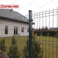 Valla de metal soldada con flexión en V galvanizada para escuelas Canchas deportivas Parques Jardines