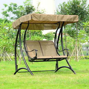 Design unico tutto il tempo confortevole tessuto amaca sedia altalena con supporto in acciaio per uso esterno giardino scuola - Product Image 5