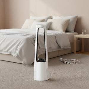 <strong>2026</strong> Model Luxury Digital Tower <strong>Fan</strong> with Bladeless Design Remote Control Energy Efficient for Hotels and Households - Product Image 3