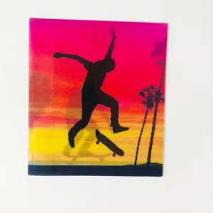 Tableau d'art lenticulaire 3D en PVC de style artistique personnalisé Carte d'<span class=keywords><strong>image</strong></span> décorative en plastique drôle à 2 images - Product Image 4