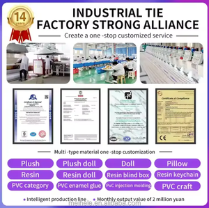Tùy Chỉnh Chất Lượng Cao Sang Trọng Móc Khóa Chống Thiết Kế Mềm Thú Nhồi Bông Tùy Chỉnh Mini Sang Trọng Keychain - Product Image 6