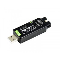 Konverter USB ke TTL Industri, FT232RNL Asli, Perlindungan Multi & Dukungan Sistem