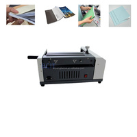 Machine à relier de bureau BC-PB380, machine à relier manuelle à colle thermofusible pour reliure rigide, pour usage de bureau