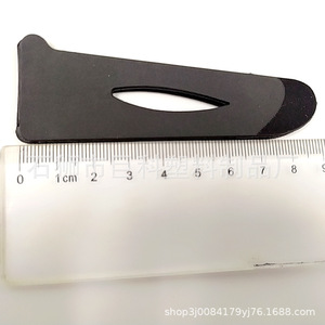 Correa de Plástico Negra para Prendas JKMST03, Autoadhesiva con Velcro - Product Image 1