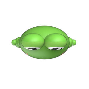 Thermomètre numérique médical à domicile avec design de grenouille verte personnalisé, pointe souple pour enfants, qualité d'exportation, thermomètre rétroéclairé - Product Image 1