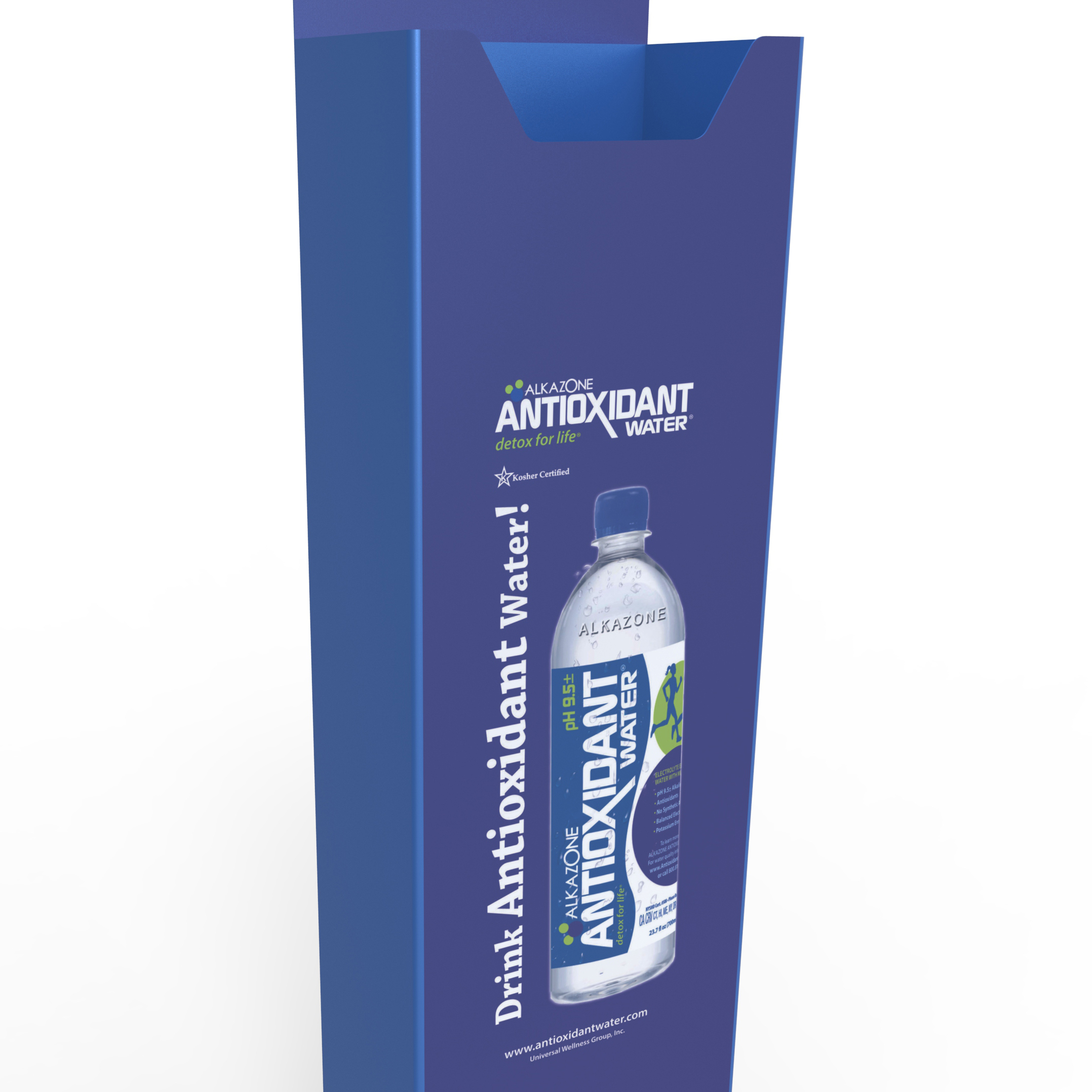 Fashion Style Alkaline Water Auto Lift Vertical Vendor with Changeable Logo for Stores — view 4