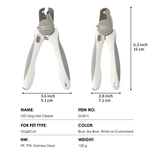מסמר כלב מחמד clipper עם חיית מחמד הוביל ציפורניים עם מגן בטיחות - Product Image 4