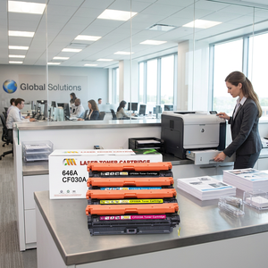 Cartouche de toner HP 646A compatible avec les cartouches de toner HP Color LaserJet Enterprise CM4540 CM4540f MFP CF030A - CF033A - Product Image 4