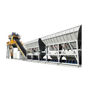 HZS25-90 Belt Stationary Ready Mix <b>Concrete</b> Batching Electric Motor Pump Precast Mixer Plant Construction <b>Machine</b> - Product Image 3