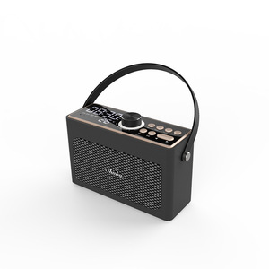 Shaba Portable Bluetooth <b>Speaker</b> With Clock And Alarm For Outdoor Home Desktop Use - Product Image 1