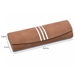 Bestclean sang trọng <span class=keywords><strong>handmade</strong></span> kính quang học lưu trữ Trường hợp Chất lượng cao PU da từ Kính mắt bao bì hộp - Product Image 2