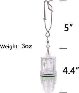 Lampe LED multicolore de haute qualité, lumière IP68, leurre de pêche en <span class=keywords><strong>eau</strong></span> profonde pour attirer les poissons, couleurs émettrices jaune, vert et bleu - Product Image 3