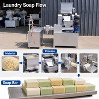 Machine d'extrusion de savon à petite échelle DDCT-100, conception compacte pour les tests d'échantillons, formes de savon personnalisables