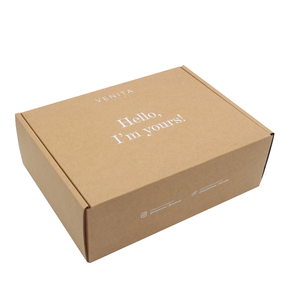 Eco-friendly Recycle <b>Brown</b> Kraft Paper Folding Mailer Box Corrugated Cardboard Box Customize Logo Size Shipping <b>Boxes</b> - Product Image 5