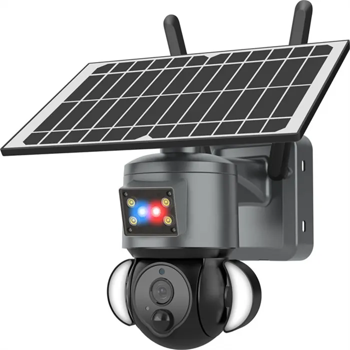 Hot Selling Wifi 4MP Solar CCTV Camera Security Wireless Motion Detection Alarming Surveillance Audio Night Vision