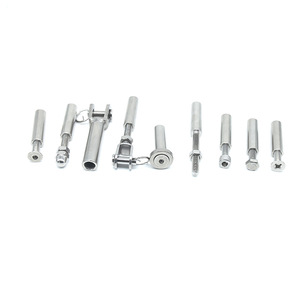 Clips de câble en acier inoxydable 304 Wizards Metal, 10 mm, métriques, usage industriel général - Product Image 1