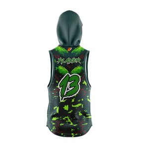 Premium quality 7v7 Hooded Sleeveless Compression Shirt & Short High Quality 7v7 Uniform Easy Wear Kids 7v7 Uniform 2026 - Product Image 5