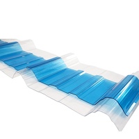 Usine fournissant des tuiles de toit en polycarbonate translucides, résistantes aux UV, pour structure de serre, en polycarbonate ondulé