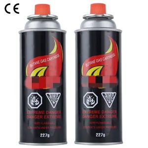 Para senderismo y Camping Mini estufa desechable portátil Uso 220g Cartucho de gas butano y bote de combustible - Product Image 5