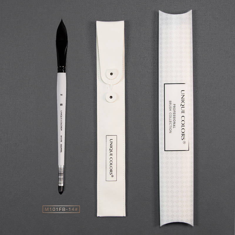 White 14# Art Painting Brush