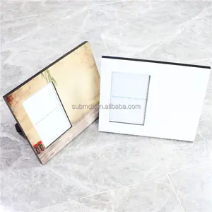 MDFSUB toptan 8x10 "süblimasyon boş MDF ahşap fotoğraf çerçevesi baskı süblimasyon MDF resim çerçevesi için