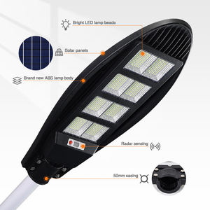 Lámpara Solar LED para Calle de 200W Directo de Fábrica, Farola Solar de 10W 30W para Exteriores, Impermeable, Entrega Rápida - Product Image 6