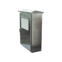 Ip66 Ip65 Double porte PV boîte de distribution électrique métal aluminium/acier inoxydable photovoltaïque connecté au réseau boîte de distribution