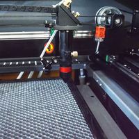 Vevor SIHAO-6040 Offre Spéciale Cnc Co2 3d Noir Cristal Fibre Noix De Coco Laser De Découpe et logo Gravure Machine De Chine