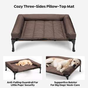 Cama Elevada para Mascotas, Extra Grande y Resistente, Personalizable por el Proveedor, con Malla Transpirable, Portátil y Cómoda para Perros - Product Image 4