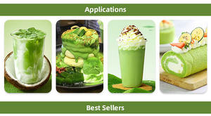 ผงชาเขียวมัทฉะพรีเมียม รสชาติกลมกล่อมจากธรรมชาติ บรรจุในซองและถุงแบบขายส่ง - Product Image 3