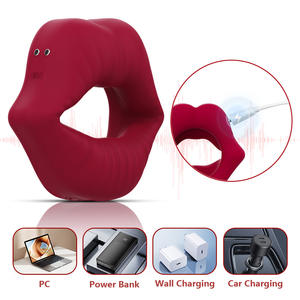 Juguete Sexual Masculino con Forma de Pene y Boca de Rosa, Vibrador, Anillo para Pene, Juguetes Sexuales para Adultos para Hombres - Product Image 2