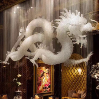Lustre en fibre optique personnalisé DIY, tête de Bouddha, cheval de montagne, fée, dragon, maison, arche, grande forme spéciale