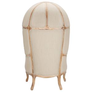 เก้าอี้พักผ่อนทรงกรงนกหุ้มผ้าโครงไม้หรูหราสำหรับห้องนั่งเล่น - Product Image 3