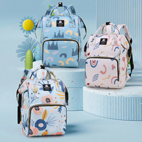 Sac à dos personnalisé antivol étanche pour bébé Sac à dos pour maman Sac à dos à couches de grande capacité tendance en gros