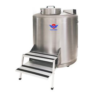 Tapa bloqueable LN2 Dewar 1600L Tanque de semen Nitrógeno líquido para reactivo experimental - Product Image 5