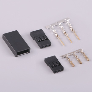 Futaba Jr 3 Pin Gold Plated Connector <b>Plug</b> For Rc Model Aircraft Hobbies - Product Image 3