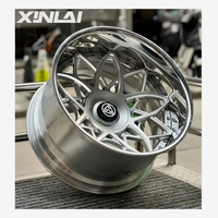 XINLAI personnalisé lèvre profonde profonde concave poli 2 pièces 5x112 5x114.3 5x120 18 19 20 21 22 pouces roues forgées pour e30 e60 f30 M4 M5