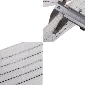安全で信頼性の高いリフティングスリング1トン2トン<span class=keywords><strong>3</strong></span>トン5トン高品質の白いウェビングスリング - Product Image 5