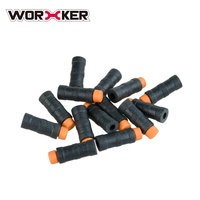 Worker Toy Gen 3 + Bamboo Stefan Dardos cortos Nodos de media longitud Prensa de calor Dardo Balas de espuma EVA para Nerf Worker Modify Blaster