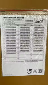 ราคาโรงงานแผงโซลาร์เซลล์ Jinko 595W 600W 605W 610W 615W แผงโซลาร์เซลล์แบบกระจกสองชั้นชนิด N ผู้จัดจำหน่ายพลังงานแสงอาทิตย์ - Product Image 4