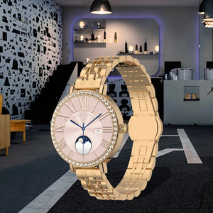 <span class=keywords><strong>Montre</strong></span> connectée de luxe pour <span class=keywords><strong>femme</strong></span> 2025, écran AMOLED 1,19 pouces, Android, appels Bluetooth, réponse aux appels, suivi du sommeil, sport, étanche IP68, HD36 - Product Image 3