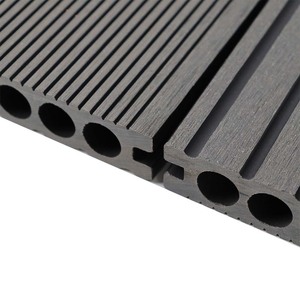 Holz Kunststoff Verbund Hohl bretter Außen boden wpc umwelt freundliche dekorative Terrassen deck Planken - Product Image 1