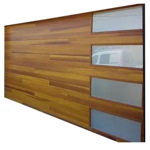 Classique Offre Spéciale Chine Excellente Qualité <span class=keywords><strong>Porte</strong></span> <span class=keywords><strong>De</strong></span> <span class=keywords><strong>Garage</strong></span> En Bois Avec Verre Trempé Portes Sectionnelles <span class=keywords><strong>De</strong></span> <span class=keywords><strong>Garage</strong></span> Panel - Product Image 1