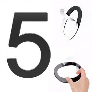 Numeri Civici Personalizzati in Acciaio Inox 3D Tagliati al Laser da <span class=keywords><strong>3</strong></span> e 5 Pollici per Case - Product Image 2