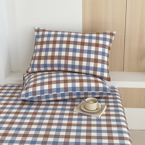 Kussenslopenset van 2, 100% gewassen katoen, zacht puur katoen, standaard kussensloop 48x74cm voor thuisbeddengoed - Product Image 4