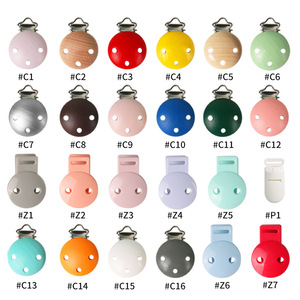 Attache-sucette colorée en silicone avec perles, sans BPA, de qualité alimentaire, à thème crèche, pour poussette et sac à couches - Product Image 4