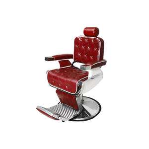 Chaise de barbier minimaliste, réglable en hauteur, élégante, pour salon de coiffure professionnel - Product Image 6