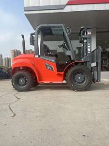 Forklift Diesel Hidrolik 4x4 4wd 3,5 Ton 3 Ton Baru untuk Segala Medan, Dijual - Product Image 3