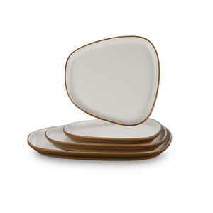 ベージュブラウンメラミン食器: 耐久性、安全 & スタイリッシュな毎日の使用 - Product Image 3